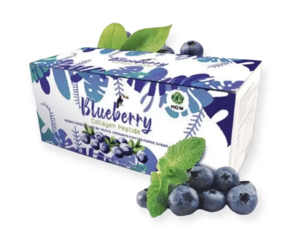 Blueberry Collagen peptide/colágeno a vase de frutas/