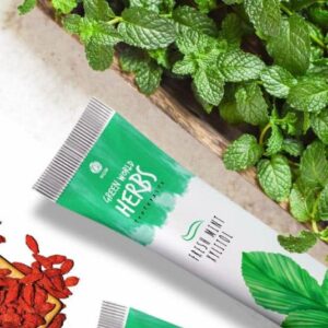 green world herbs  toothpaste /Pasta de dientes a base de hierbas/