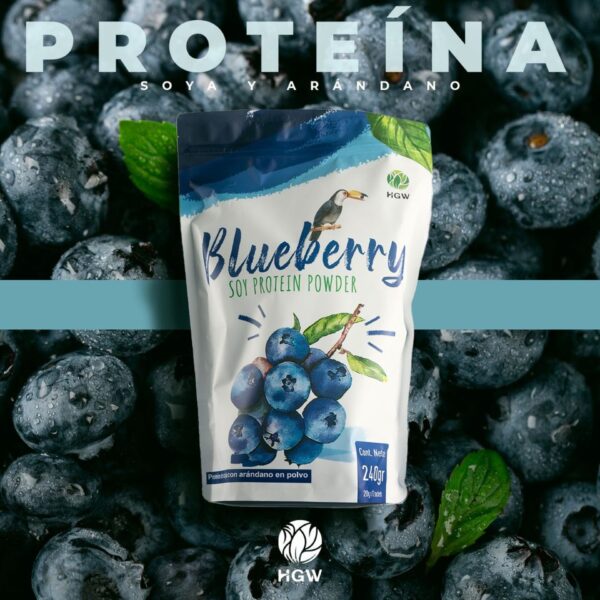 Blueberry soy Protein Powder/ proteina de arándanos- soya/ - Imagen 4