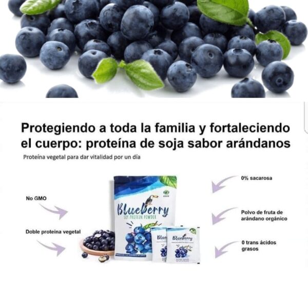 Blueberry soy Protein Powder/ proteina de arándanos- soya/ - Imagen 5