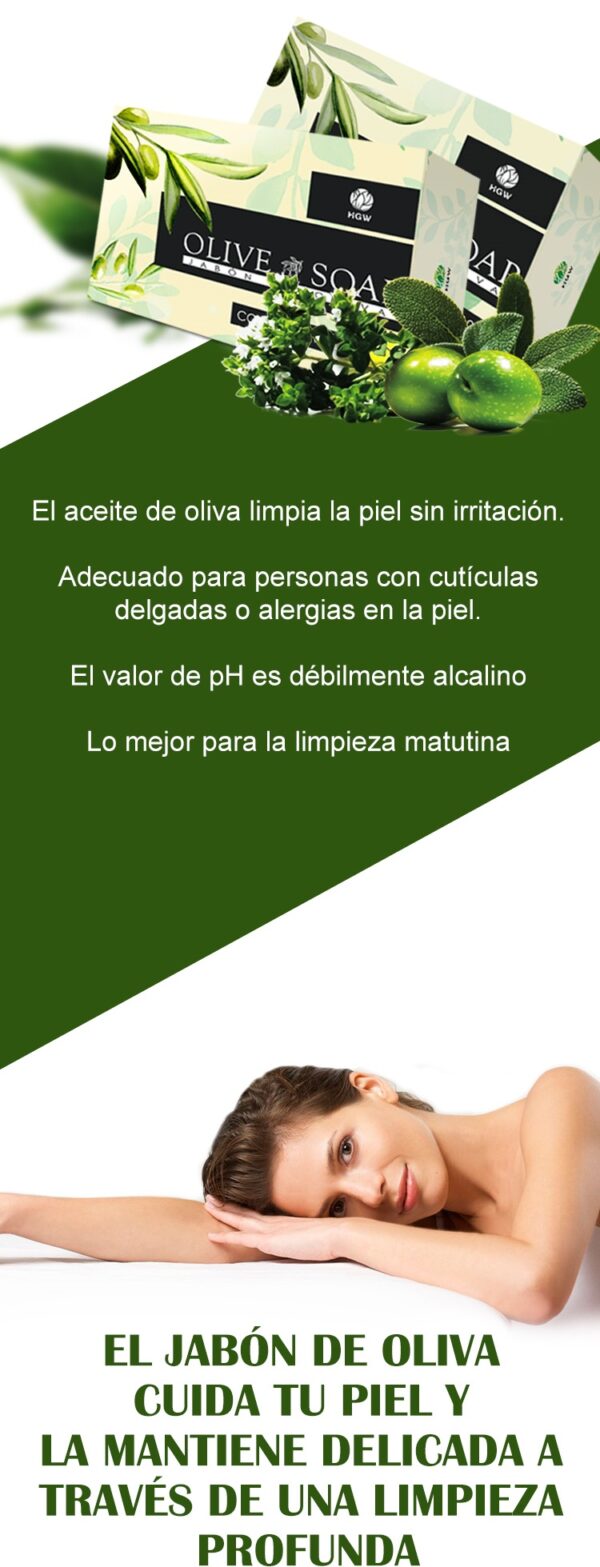 olive soap /Jabón revitalizante de oliva/ - Imagen 2